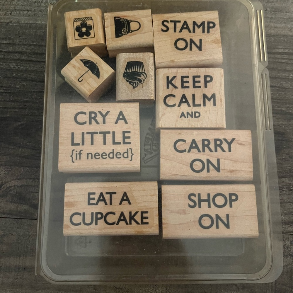 Stampin Up! Lot of 3 sets hearts Party Punch and Carry on